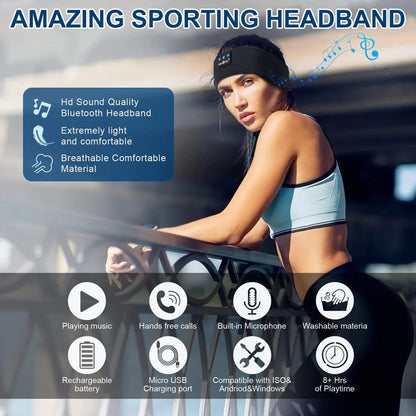 SonicFlow - Audio Headband for Sports